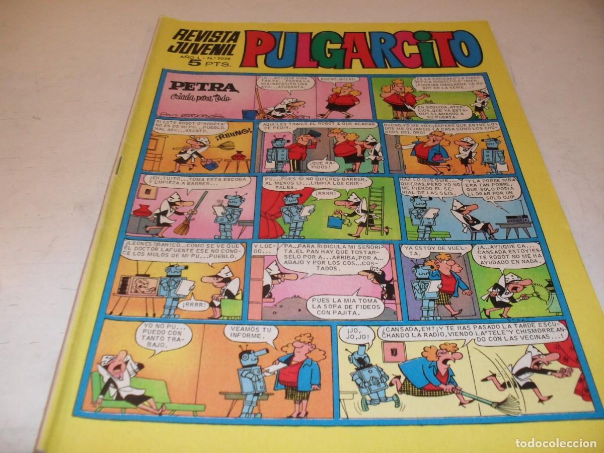 Tebeos: PULGARCITO N&ordm; 2028,CON EL SHERIFF KING Y MORTADELO,DE 2597.BRUGUERA,1947
