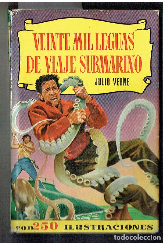 Tebeos: COLECCI&Oacute;N HISTORIAS. N&ordm; 2. VEINTE MIL LEGUAS DE VIAJE SUBMARINO. JULIO VERNE. BRUGUERA.(ST/C45)