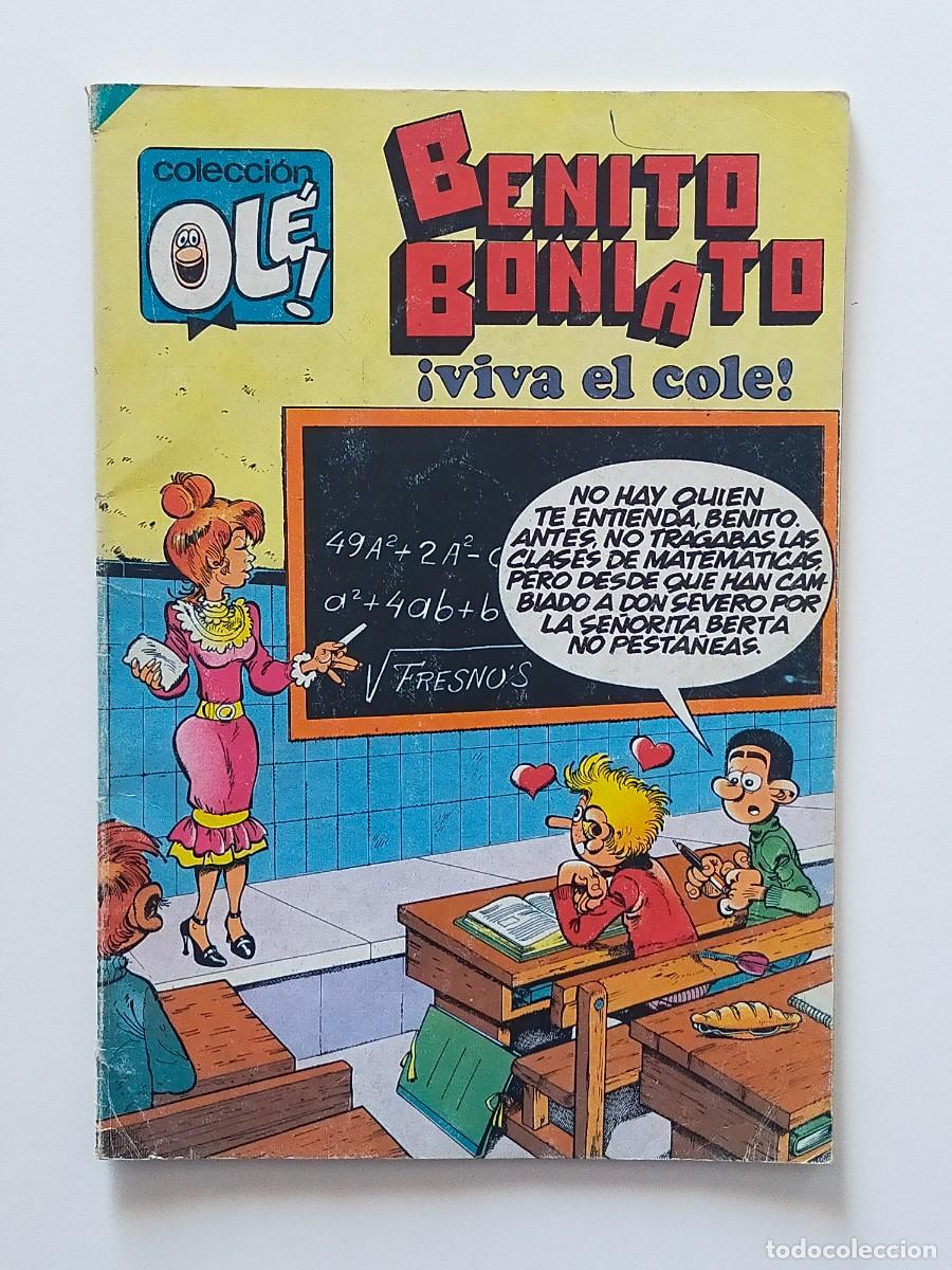 Tebeos: Colecci&oacute;n OLE - BENITO BONIATO. N&ordm; 9 - Editorial Bruguera 1&ordf; Edici&oacute;n 1984