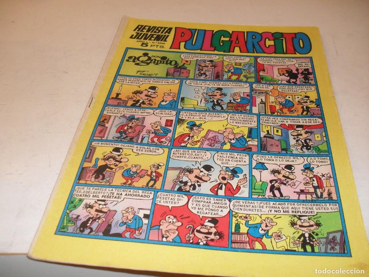 Tebeos: PULGARCITO N&ordm; 2026,CON EL SHERIFF KING Y MORTADELO,DE 2597.BRUGUERA,1947