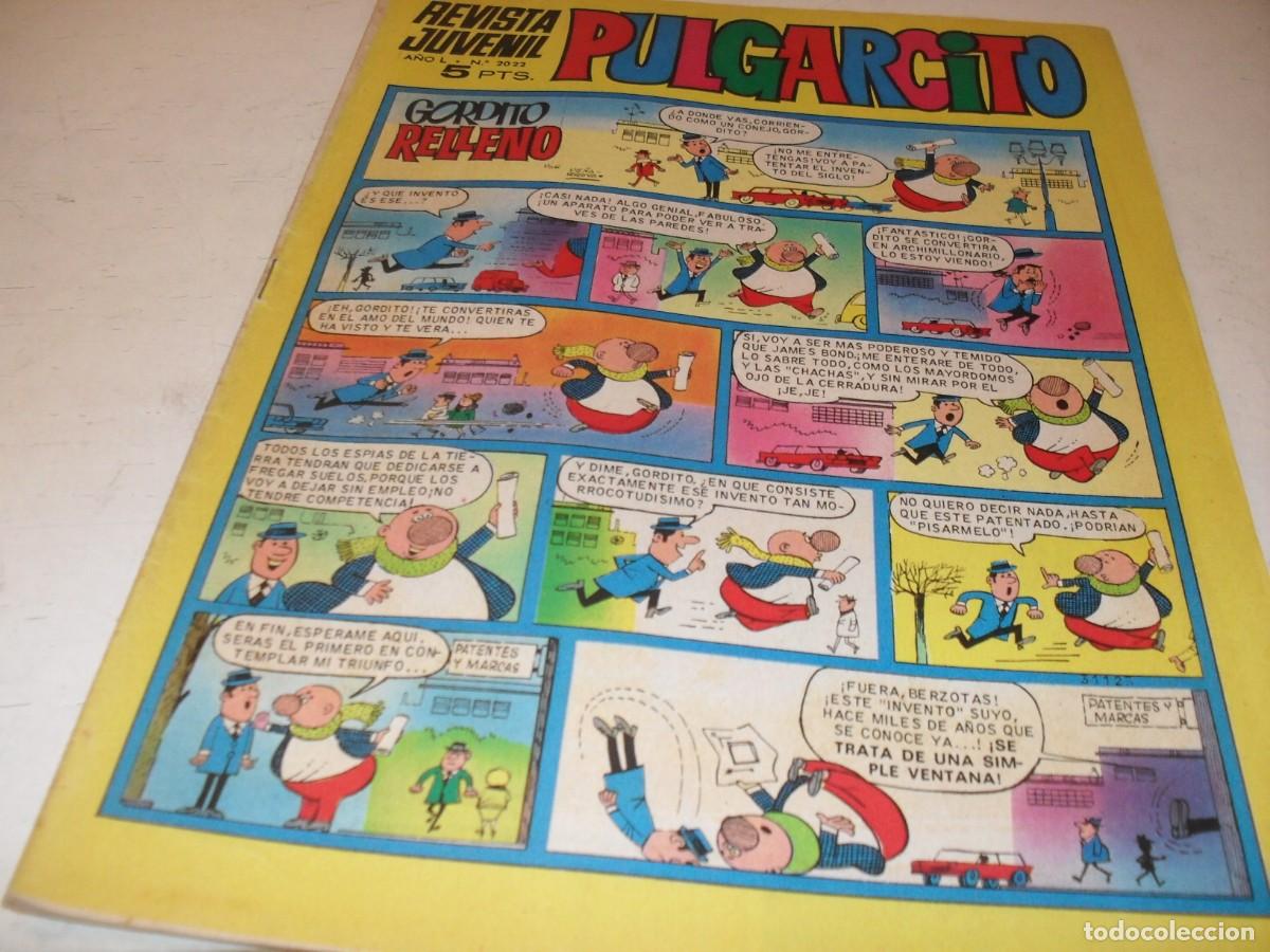Tebeos: PULGARCITO N&ordm; 2022,CON EL SHERIFF KING Y MORTADELO,DE 2597.BRUGUERA,1947