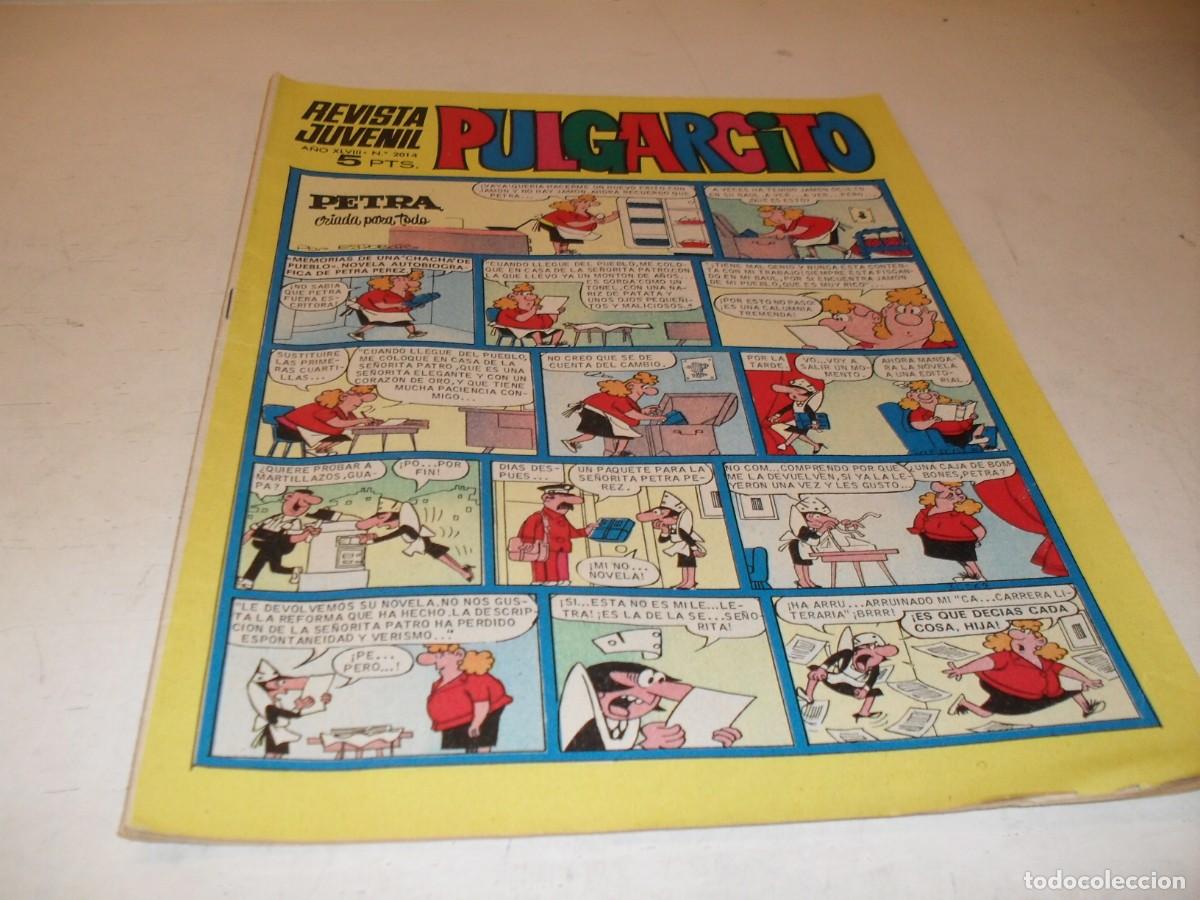 Tebeos: PULGARCITO N&ordm; 2014,CON EL SHERIFF KING Y MORTADELO,DE 2597.BRUGUERA,1947