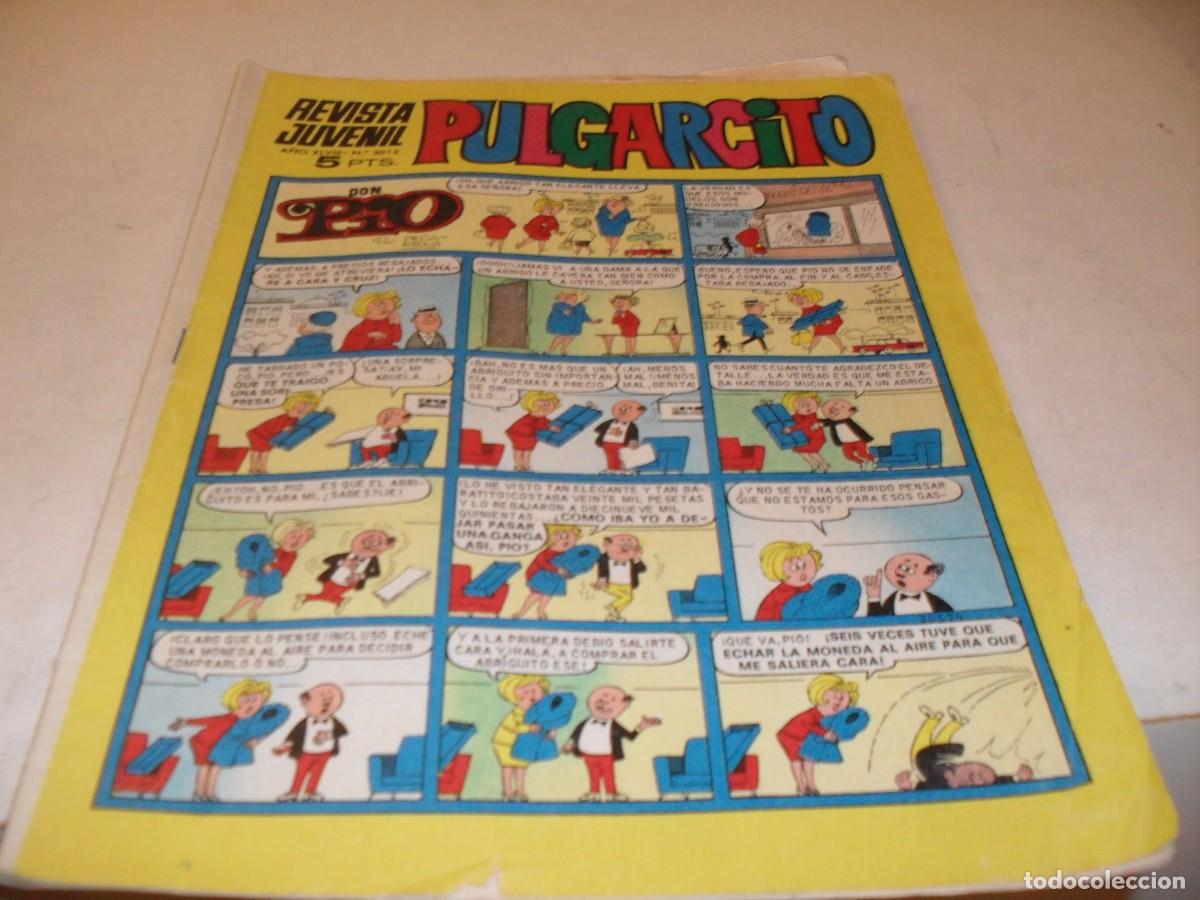 Tebeos: PULGARCITO N&ordm; 2012,CON EL SHERIFF KING Y MORTADELO,DE 2597.BRUGUERA,1947