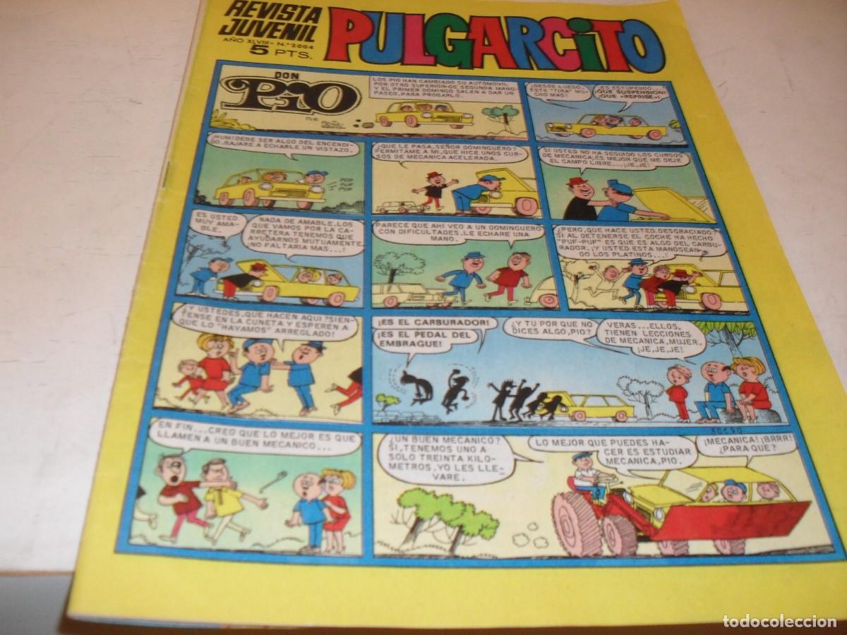 Tebeos: PULGARCITO N&ordm; 2004,CON PEPSI MAN,DE IBA&Ntilde;EZ,EN CONTRAPORTADA,DE 2597.BRUGUERA,1947