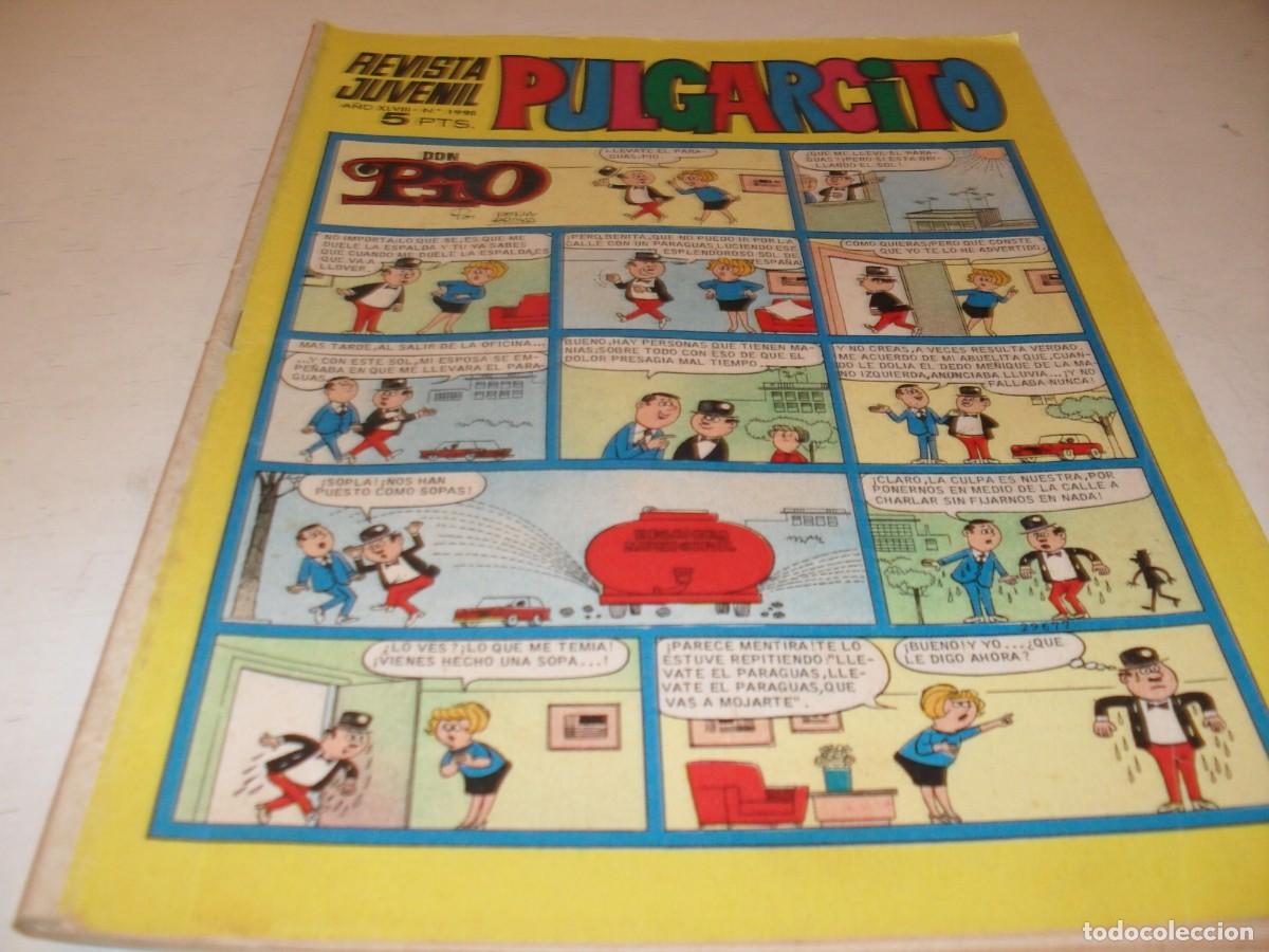 Tebeos: PULGARCITO N&ordm; 1998,CON EL SHERIFF KING Y MORTADELO,DE 2597.BRUGUERA,1947