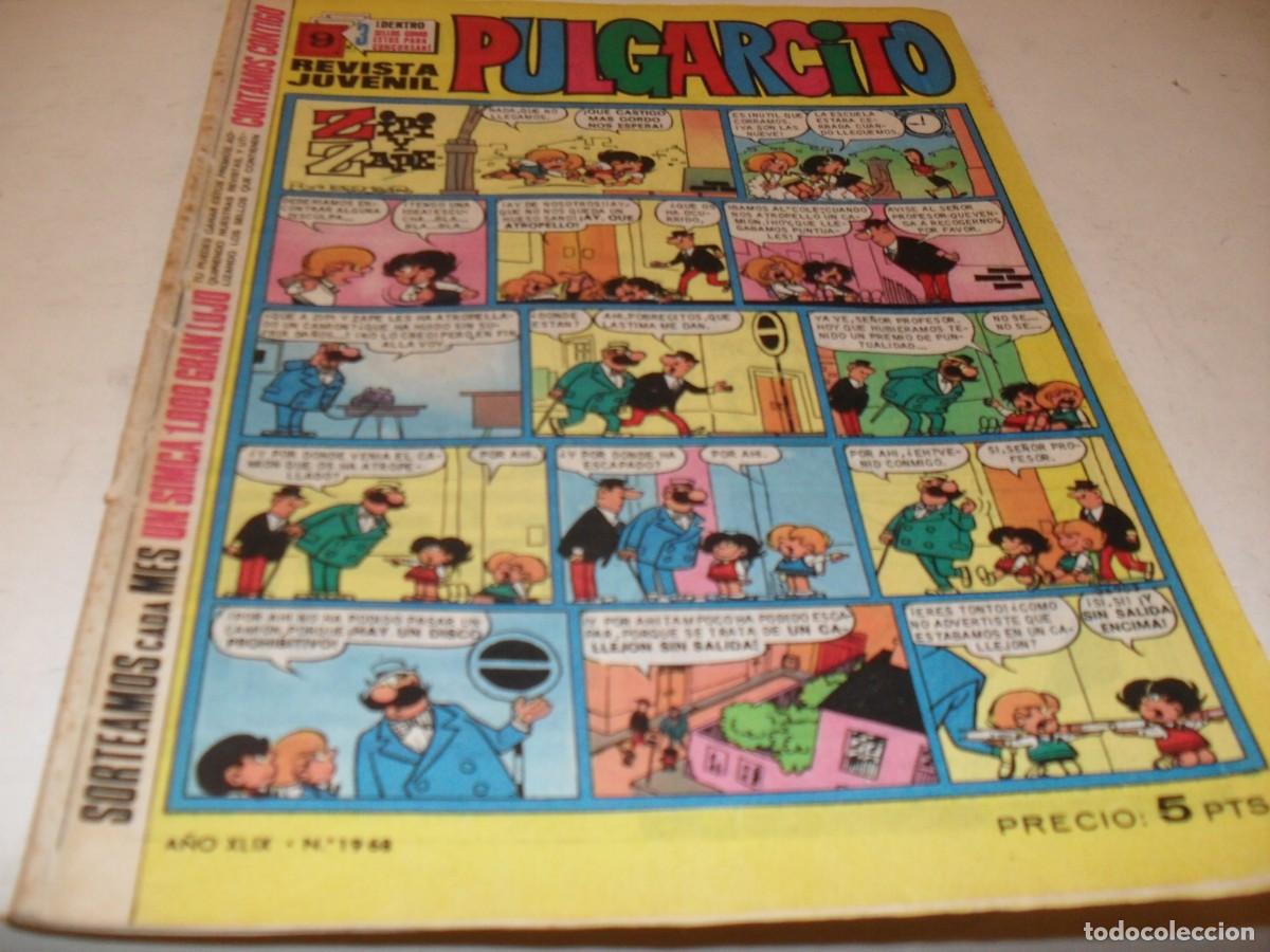 Tebeos: PULGARCITO N&ordm; 1968,CON EL SHERIFF KING Y MORTADELO,DE 2597.BRUGUERA,1947