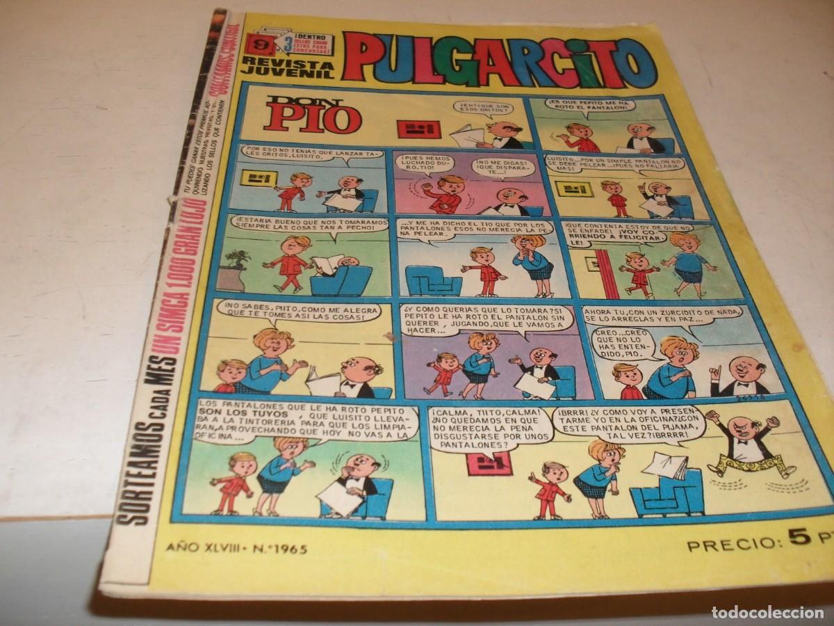 Tebeos: PULGARCITO N&ordm; 1965,CONANUNCIO DE COLACAO EN CONTRAPORTADA,DE 2597.BRUGUERA,1947