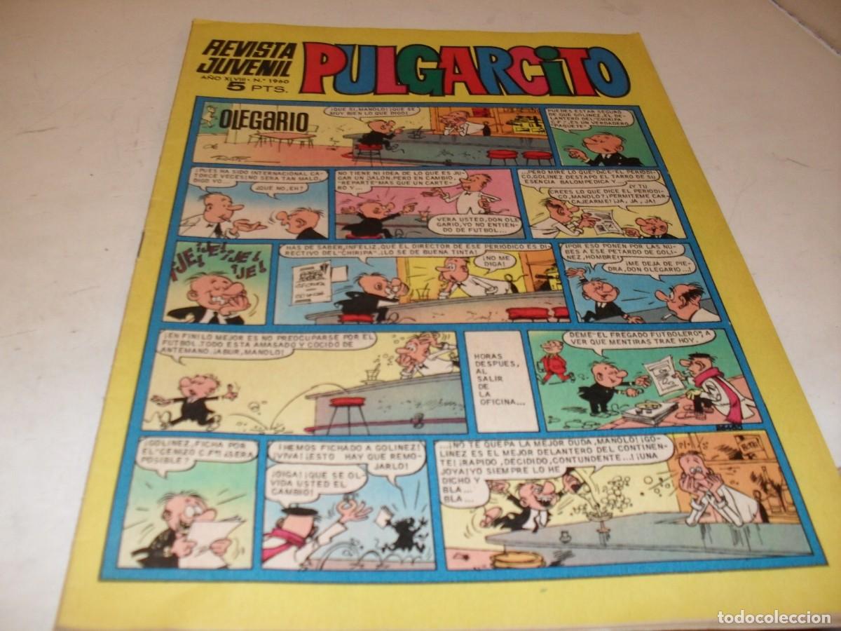 Tebeos: PULGARCITO N&ordm; 1960,CON ANUNCIO DE COLACAO, EN CONTRAPORTADA,DE 2597.BRUGUERA,1947