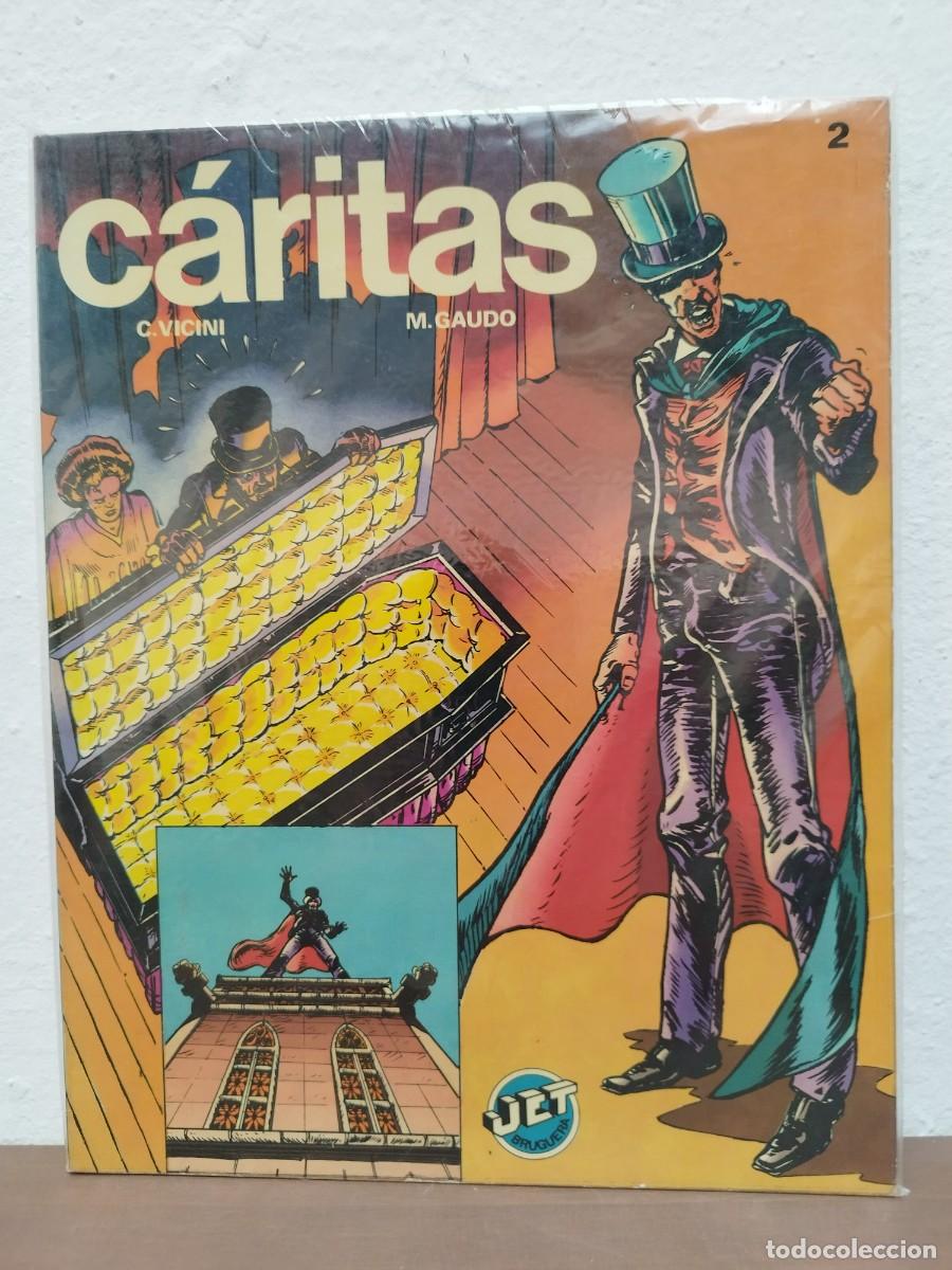 Tebeos: C&Oacute;MIC C&Aacute;RITAS - C. VICINI Y M. GAUDO - EDITORIAL BRUGUERA (COLECCI&Oacute;N JET N&ordm; 2)