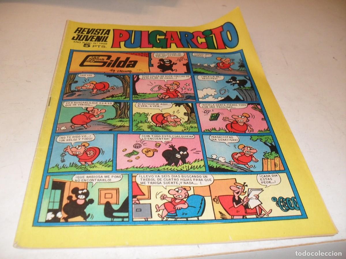 Tebeos: PULGARCITO N&ordm; 1950,CON EL SHERIFF KING Y MORTADELO,DE 2597.BRUGUERA,1947