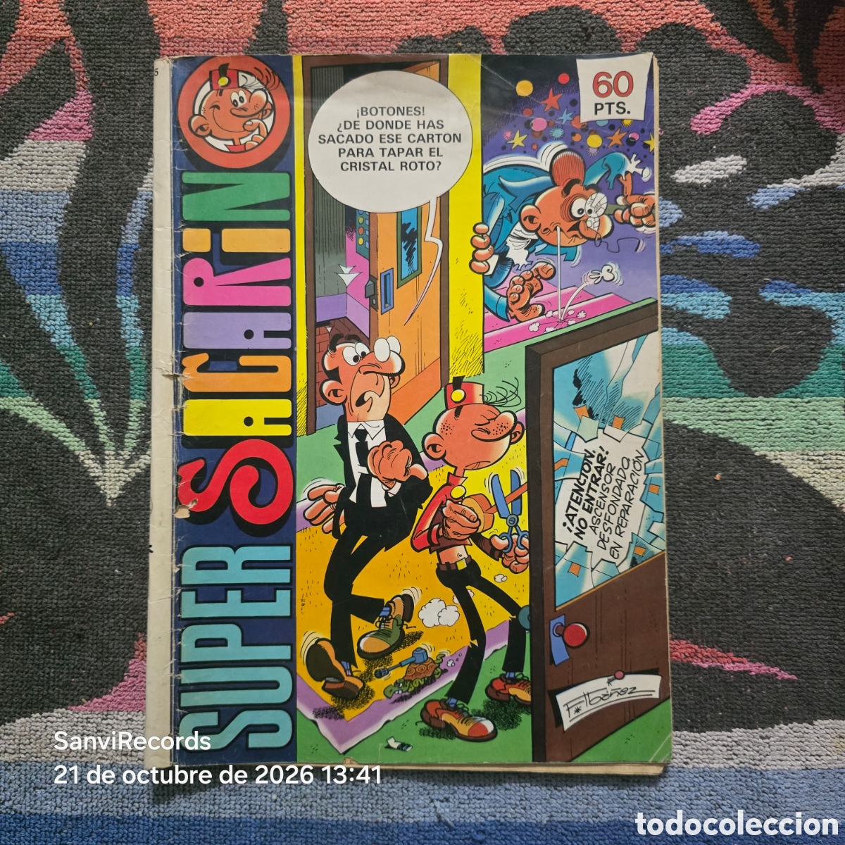 Tebeos: SUPER SACARINO 65 (BRUGUERA)