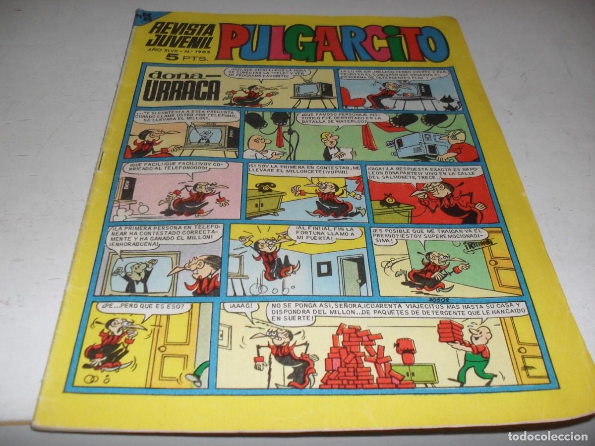 Tebeos: PULGARCITO N&ordm; 1905,CON EL SHERIFF KING Y MORTADELO,DE 2597.BRUGUERA,1947
