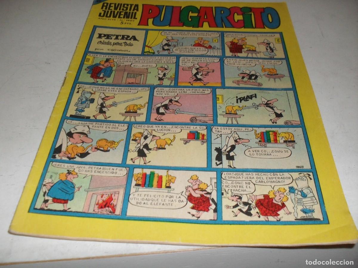 Tebeos: PULGARCITO N&ordm; 1902,CON EL SHERIFF KING Y MORTADELO,DE 2597.BRUGUERA,1947