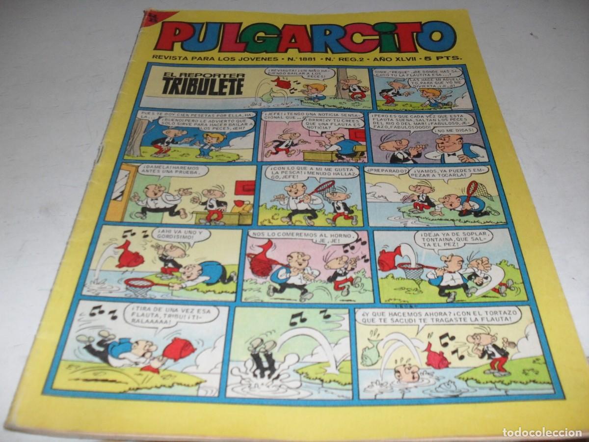 Tebeos: PULGARCITO N&ordm; 1881,CON BELLO ANUNCIO DE COLA CAO EN CONTRAPORTADA,DE 2597.BRUGUERA,1947