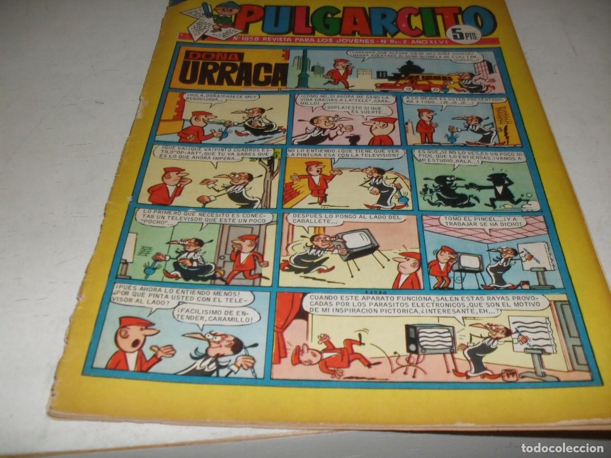 Tebeos: PULGARCITO N&ordm; 1858,CON BELLO ANUNCIO DE COLA CAO, EN CONTRAPORTADA,DE 2597.BRUGUERA,1947