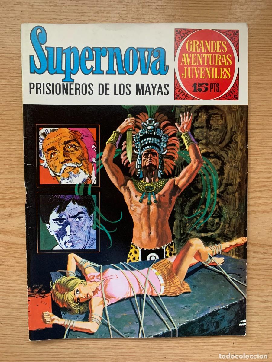Tebeos: Supernova n&ordm; 56: Prisioneros de los Mayas - Grandes Aventuras Juveniles - Excelente Estado