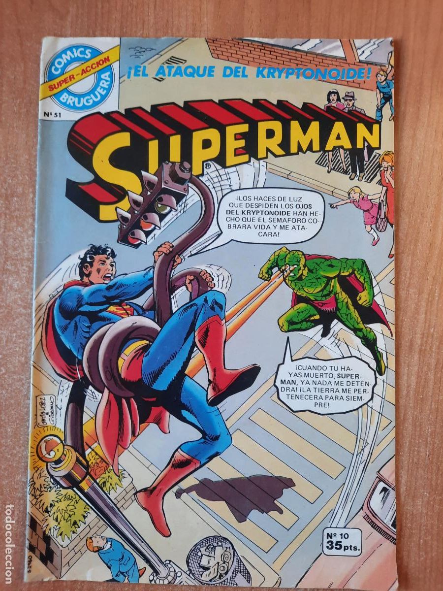 Tebeos: SUPERMAN N&ordm; 51 - ED. BRUGUERA