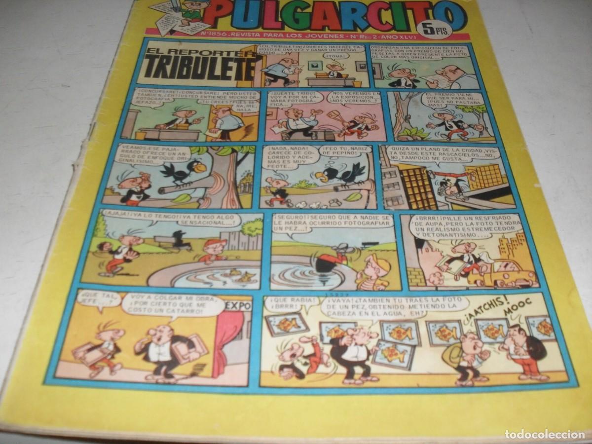 Tebeos: PULGARCITO N&ordm; 1856,CON BELLO ANUNCIO DE COLA CAO, EN CONTRAPORTADA,DE 2597.BRUGUERA,1947