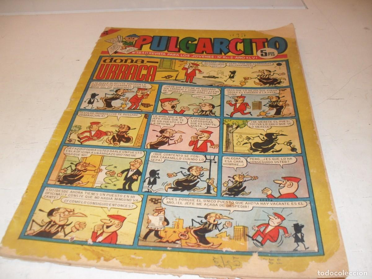 Tebeos: PULGARCITO N&ordm; 1840,CON BELLO ANUNCIO DE COLA CAO, EN CONTRAPORTADA,DE 2597.BRUGUERA,1947