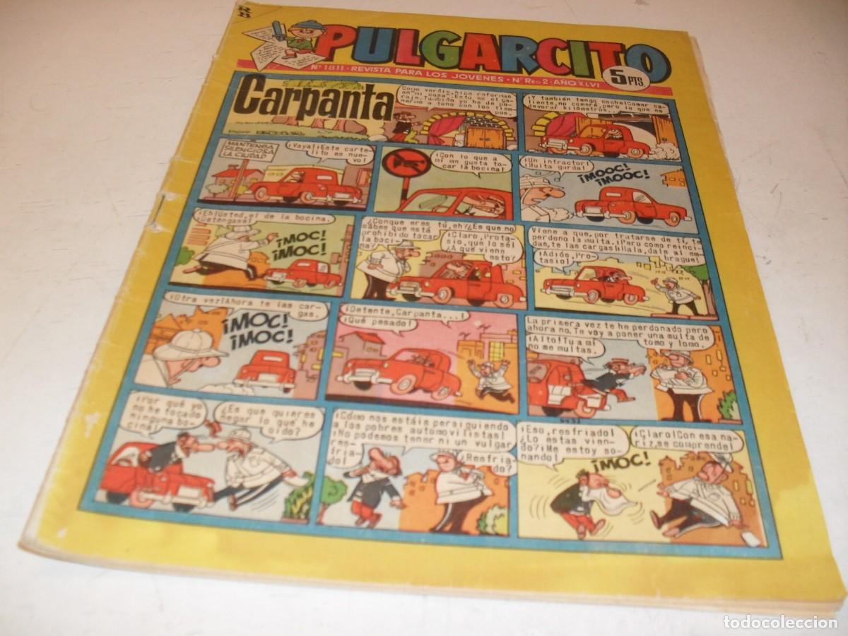 Tebeos: PULGARCITO N&ordm; 1811,CON EL SHERIFF KING Y MORTADELO,DE 2597.BRUGUERA,1947