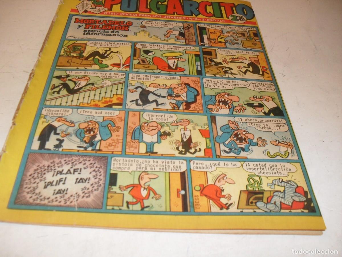 Tebeos: PULGARCITO N&ordm; 1617,CON EL MORTADELO CLASICO DE IBA&Ntilde;EZ,DE 2597.BRUGUERA,1947