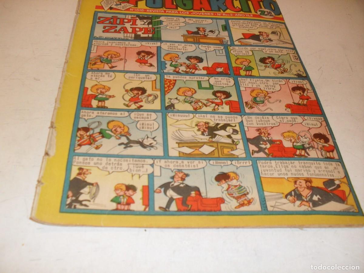 Tebeos: PULGARCITO N&ordm; 1616,CON EL MORTADELO CLASICO DE IBA&Ntilde;EZ,DE 2597.BRUGUERA,1947