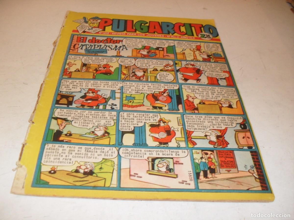 Tebeos: PULGARCITO N&ordm; 1612,CON EL MORTADELO CLASICO DE IBA&Ntilde;EZ,DE 2597.BRUGUERA,1947