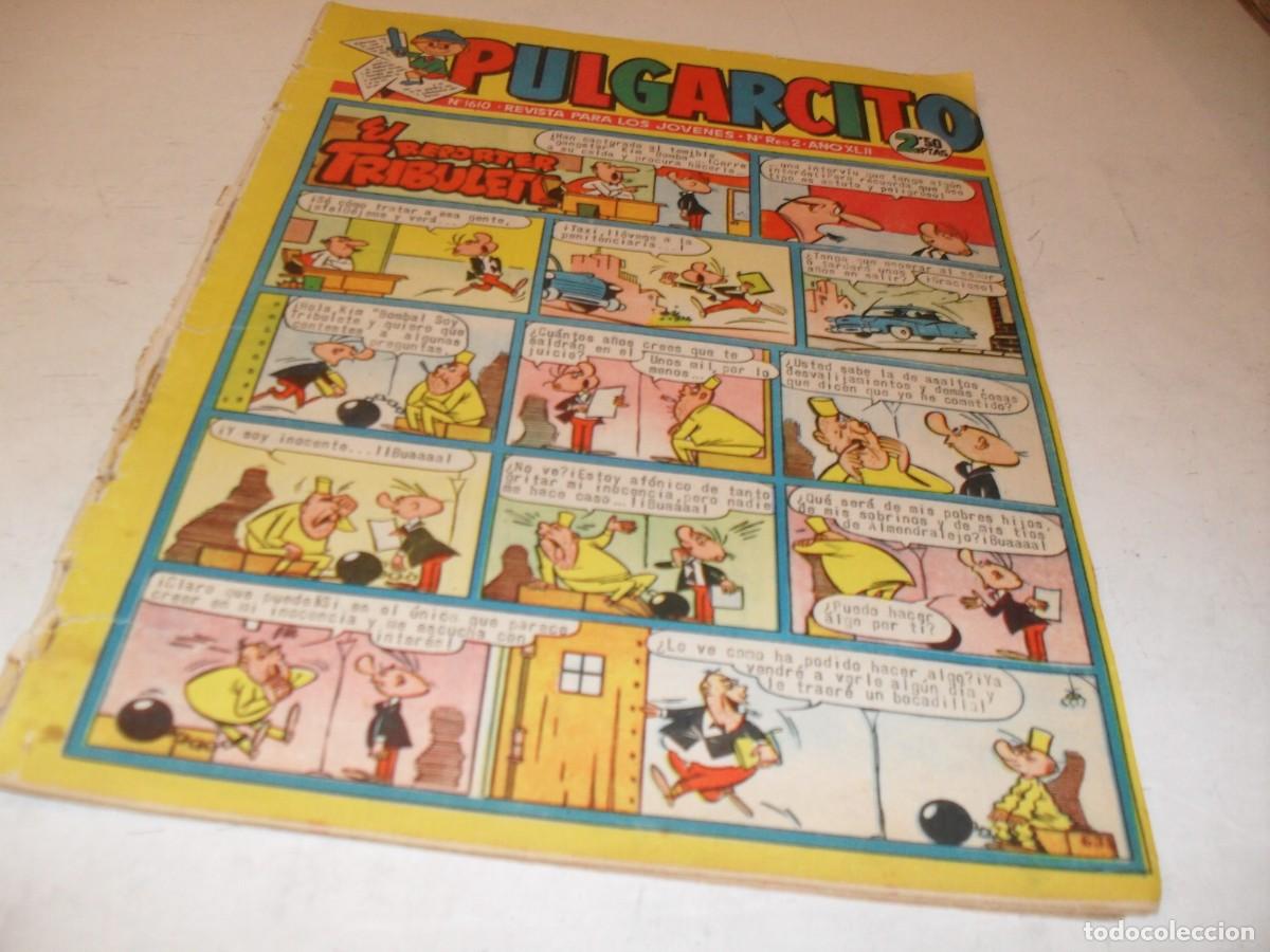 Tebeos: PULGARCITO N&ordm; 1610,CON EL MORTADELO CLASICO DE IBA&Ntilde;EZ,DE 2597.BRUGUERA,1947