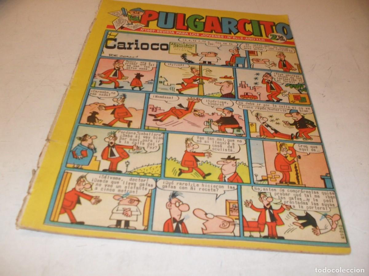 Tebeos: PULGARCITO N&ordm; 1607,CON EL MORTADELO CLASICO DE IBA&Ntilde;EZ,DE 2597.BRUGUERA,1947