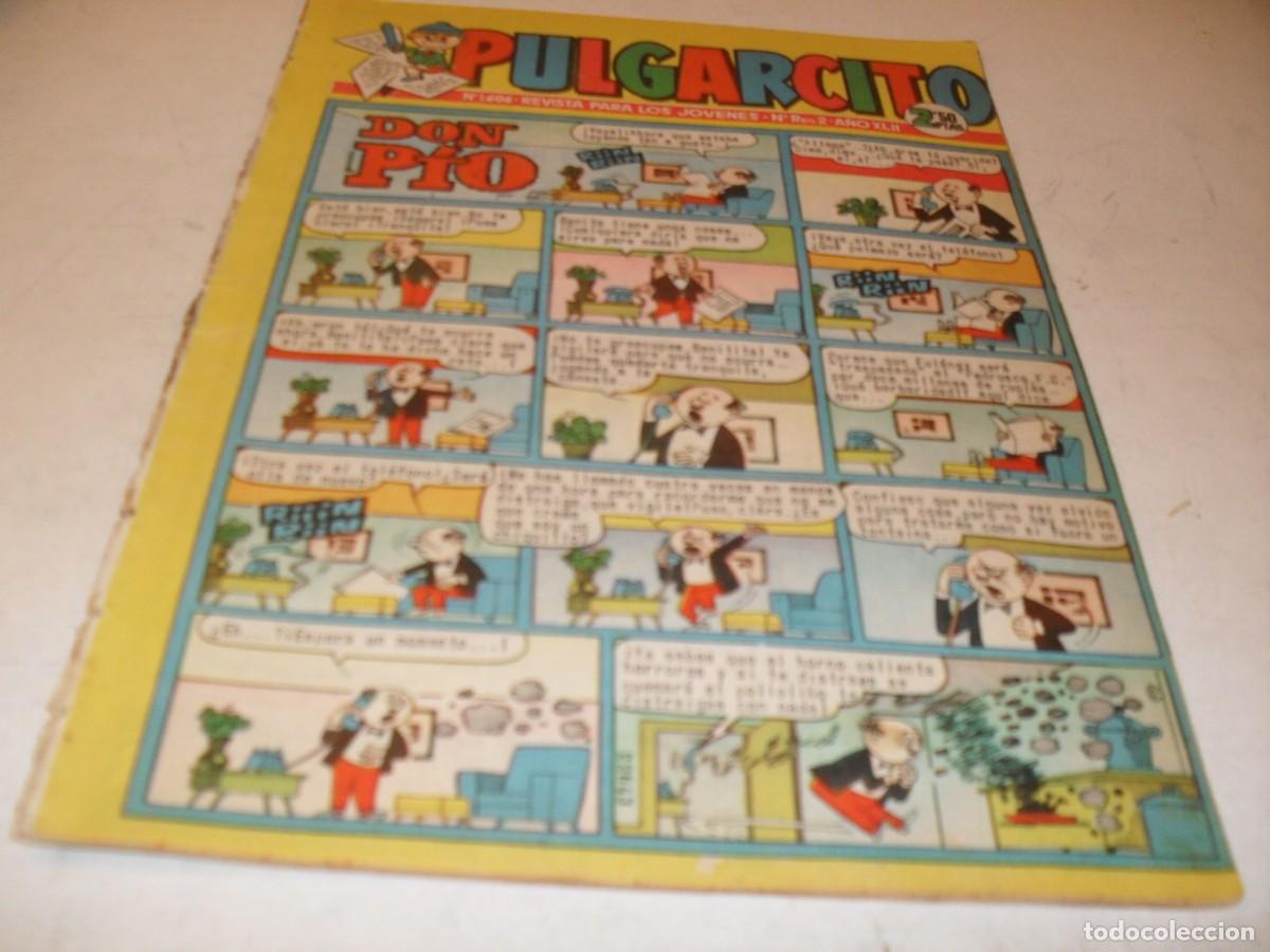 Tebeos: PULGARCITO N&ordm; 1606,CON EL MORTADELO CLASICO DE IBA&Ntilde;EZ,DE 2597.BRUGUERA,1947