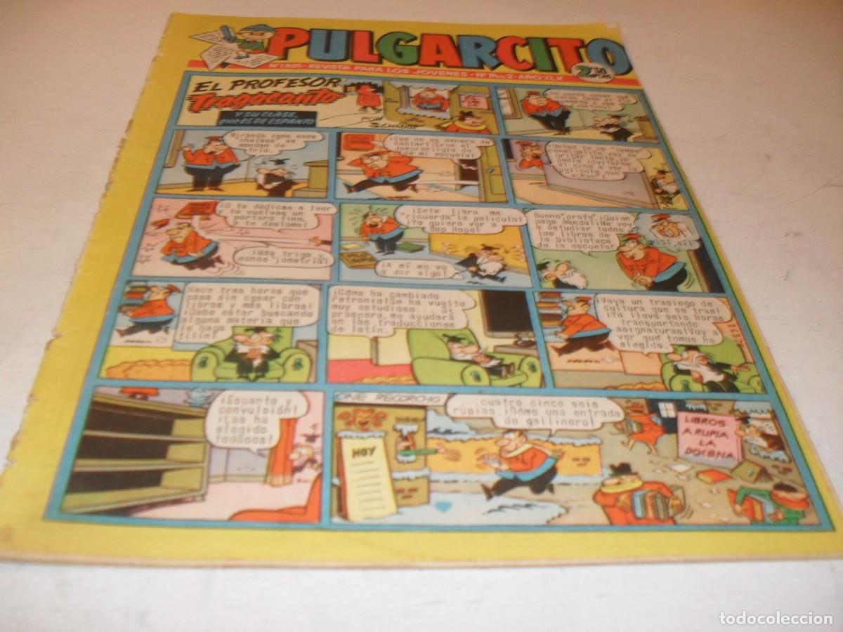 Tebeos: PULGARCITO N&ordm; 1605,CON EL MORTADELO CLASICO DE IBA&Ntilde;EZ,DE 2597.BRUGUERA,1947