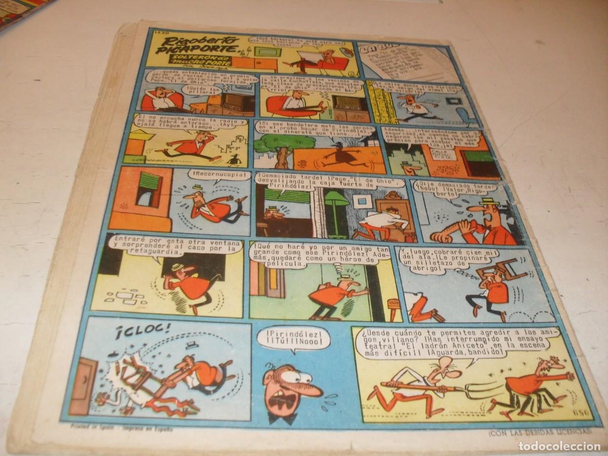 Tebeos: PULGARCITO N&ordm; 1511,CON EL CAPITAN TRUENO,DE 2597.BRUGUERA,1947
