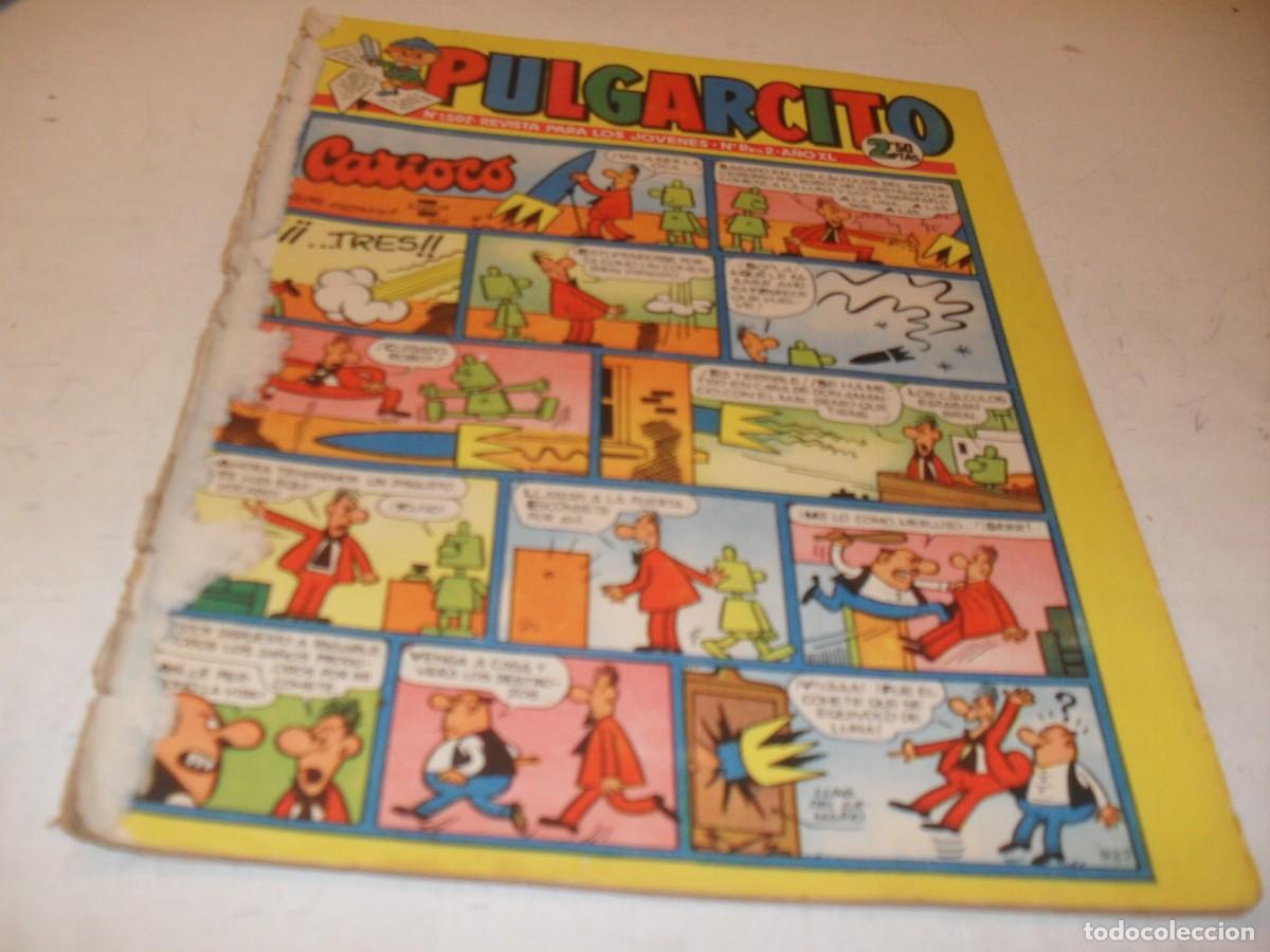 Tebeos: PULGARCITO N&ordm; 1502,CON EL CAPITAN TRUENO,DE 2597.BRUGUERA,1947