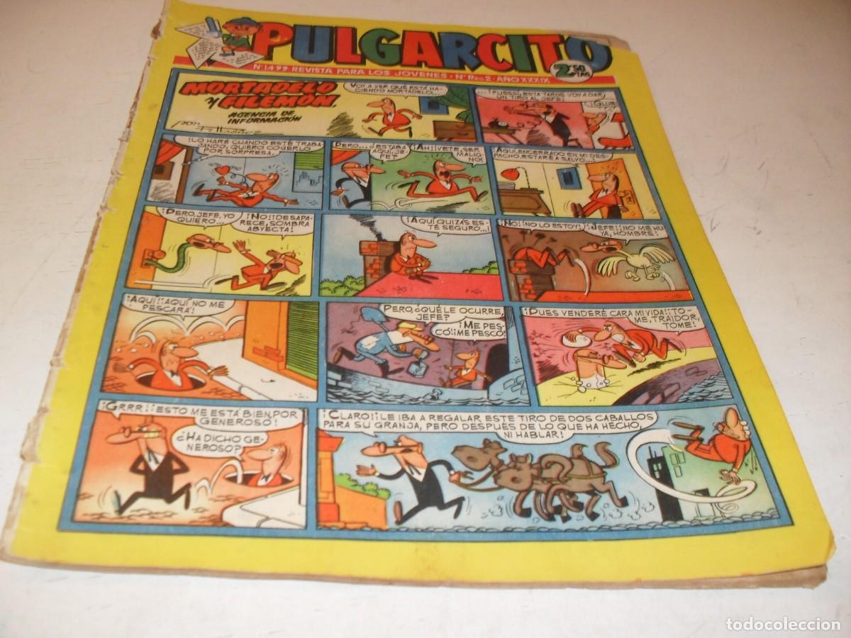 Tebeos: PULGARCITO N&ordm; 1499,CON EL CAPITAN TRUENO,DE 2597.BRUGUERA,1947