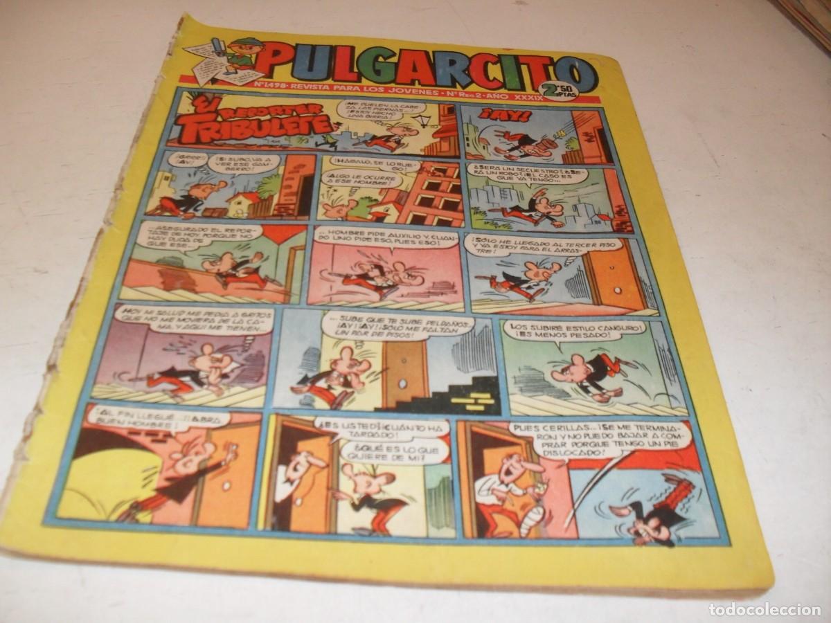 Tebeos: PULGARCITO N&ordm; 1498,CON EL CAPITAN TRUENO,DE 2597.BRUGUERA,1947