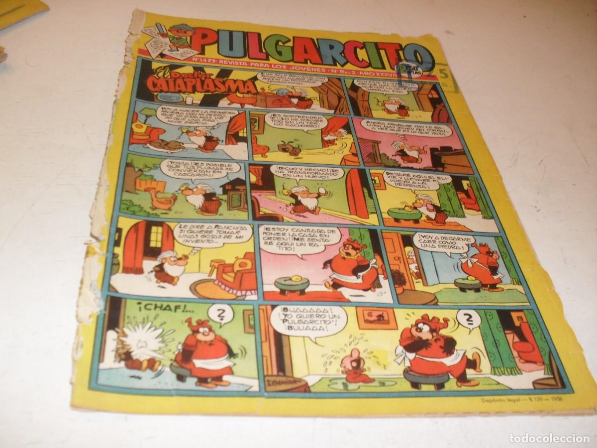 Tebeos: PULGARCITO N&ordm; 1393,CON EL CAPITAN TRUENO,DE 2597.BRUGUERA,1947