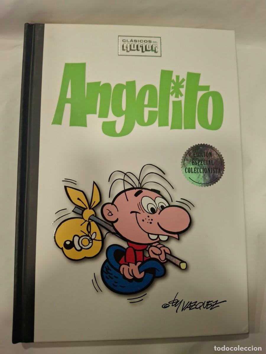 Tebeos: ANGELITO. VAZQUEZ. CLASICOS DEL HUMOR. RBA TAPA DURA.