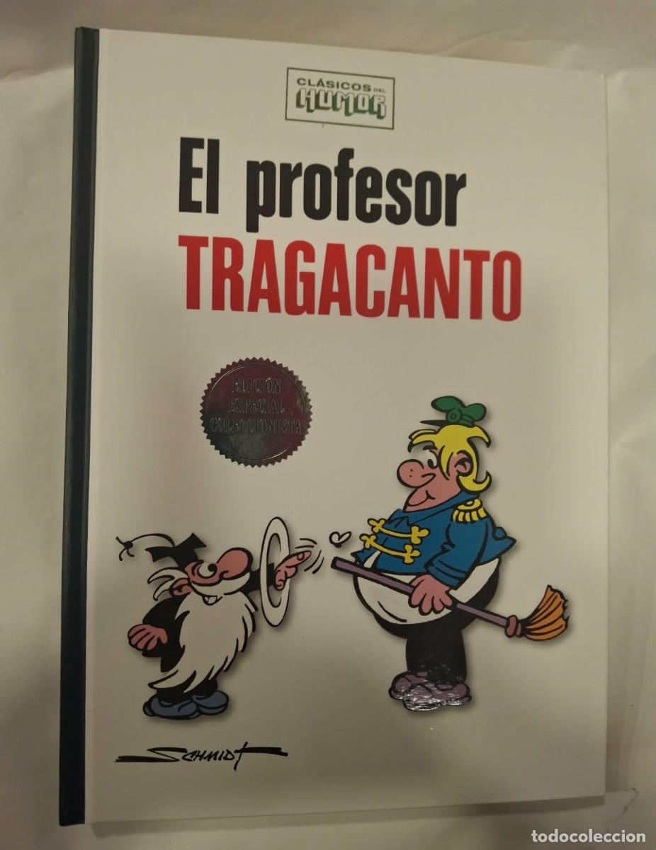 Tebeos: EL PROFESOR TRAGACANTO. CLASICOS DEL HUMOR. RBA TAPA DURA. REPORTERO TRIBULETE