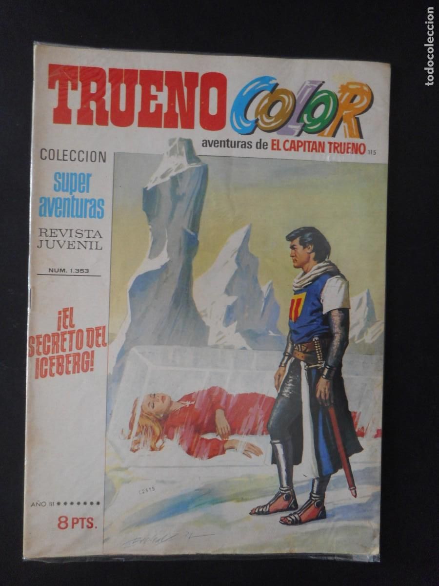Tebeos: TRUENO COLOR N&ordm; 115. 1&ordf; &Eacute;POCA / C-21