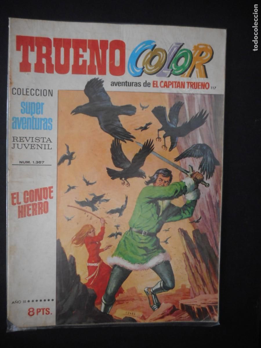 Tebeos: TRUENO COLOR N&ordm; 117. 1&ordf; &Eacute;POCA / C-21