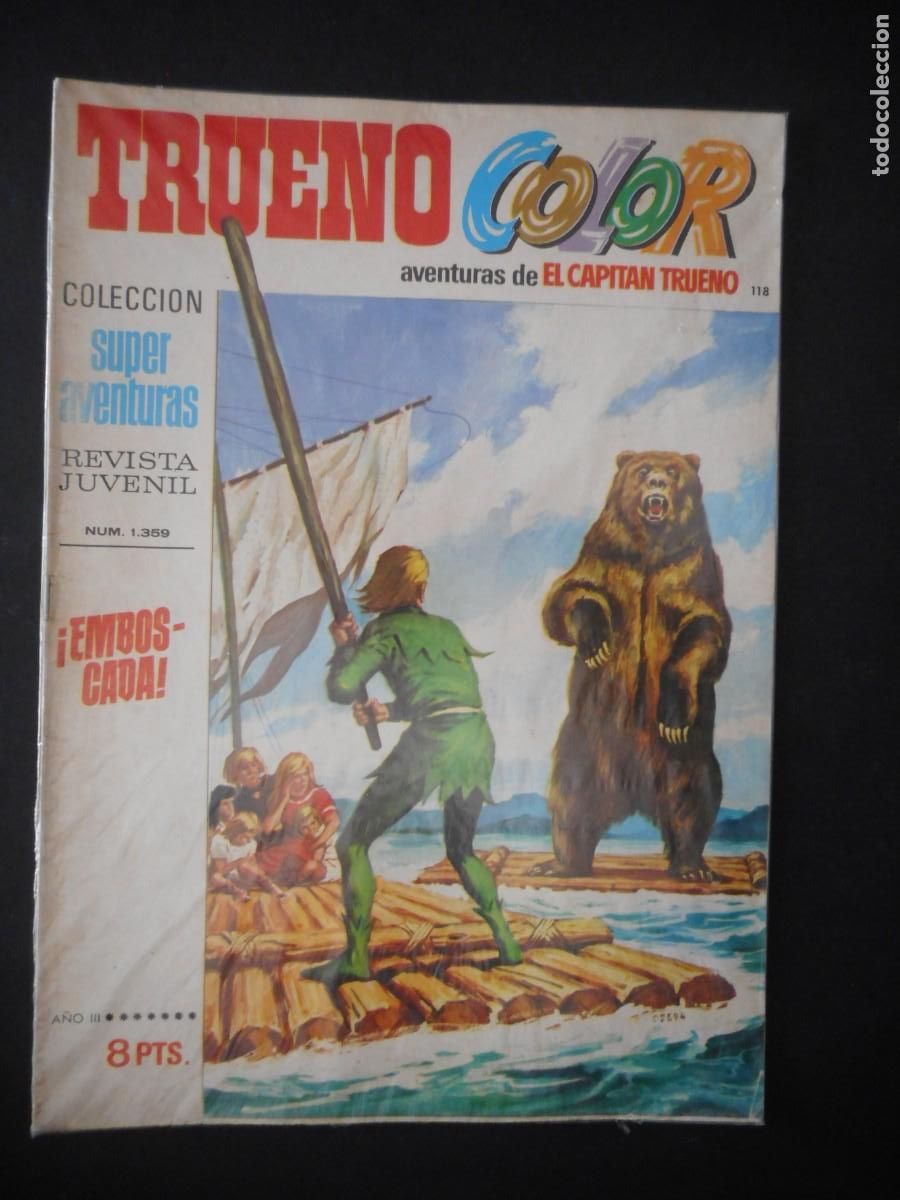 Tebeos: TRUENO COLOR N&ordm; 118. 1&ordf; &Eacute;POCA / C-21