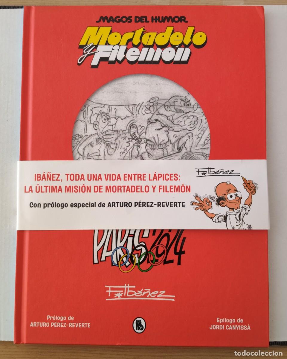 Tebeos: MORTADELO Y FILEM&Oacute;N: PAR&Iacute;S 2024 - FRANCISCO IB&Aacute;&Ntilde;EZ - &Uacute;LTIMA MISI&Oacute;N P&Oacute;STUMA MAGOS DEL HUMOR BRUGUERA