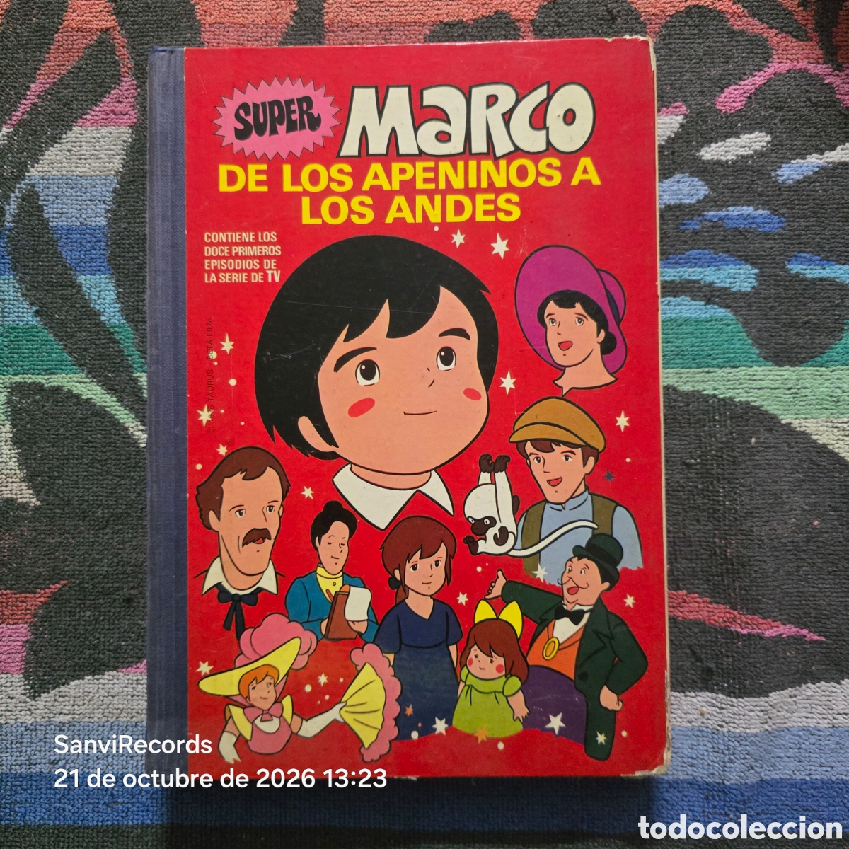 Tebeos: SUPER MARCO, DE LOS APENINOS A LOS ANDES I (BRUGUERA)