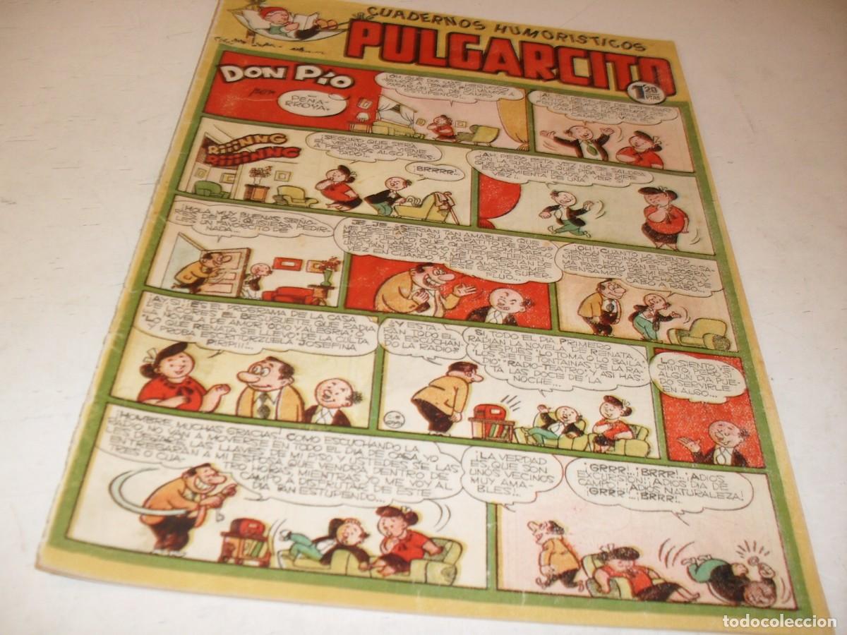 Tebeos: PULGARCITO N&ordm; 194,CON EL INSPECTOR DAN:NOCHE LUGUBRE,DE 2597.BRUGUERA,1947