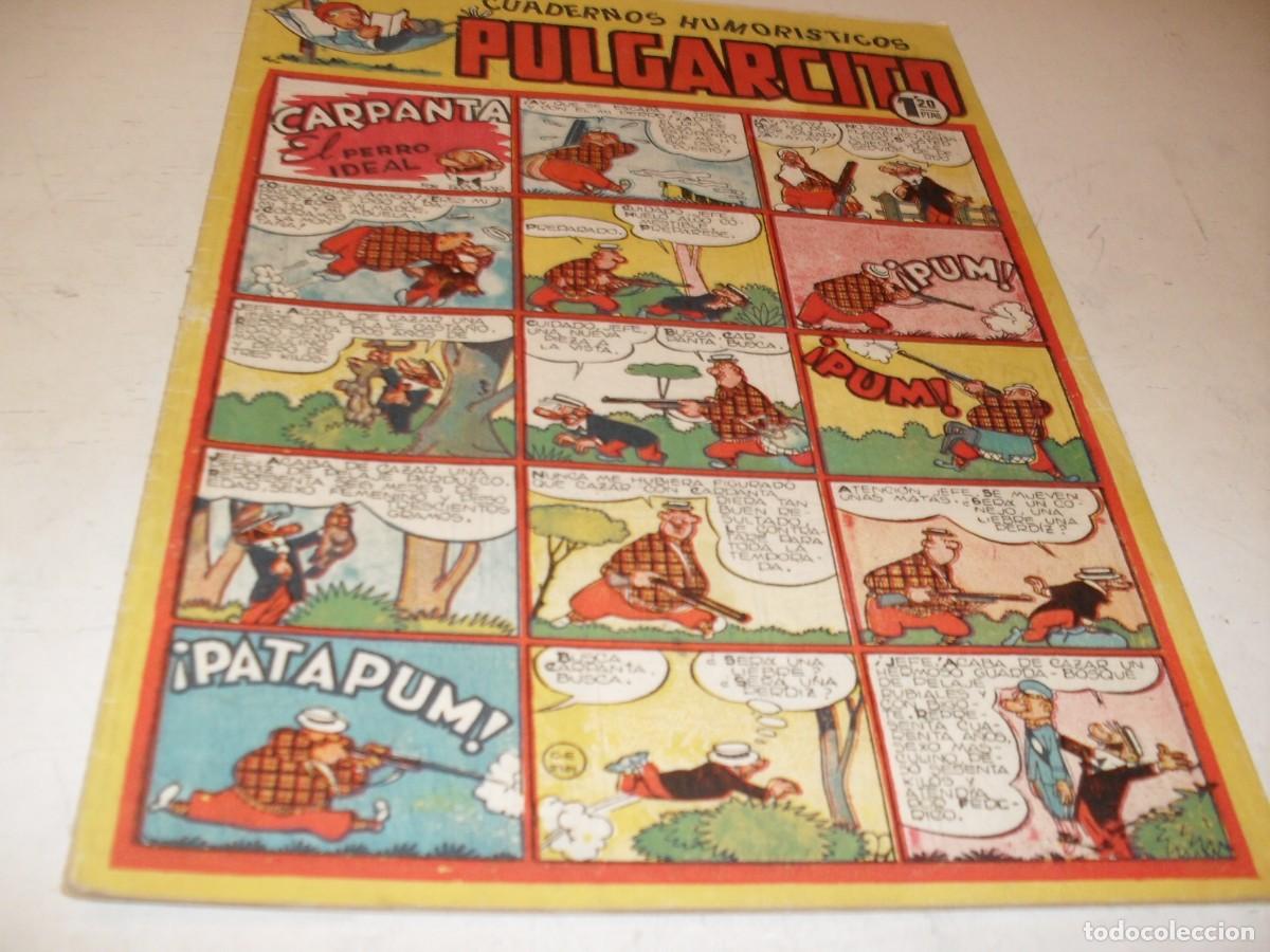 Tebeos: PULGARCITO N&ordm; 146,CON EL INSPECTOR DAN:MORIR CUESTA TRES PENIQUES,DE 2597.BRUGUERA,1947