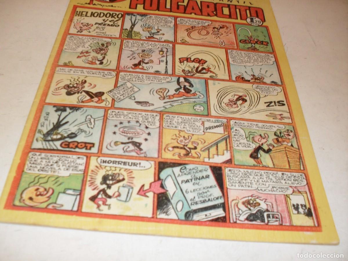 Tebeos: PULGARCITO N&ordm; 129,CON EL INSPECTOR DAN:SATAN VUELVE A LA TIERRA,DE 2597.BRUGUERA,1947