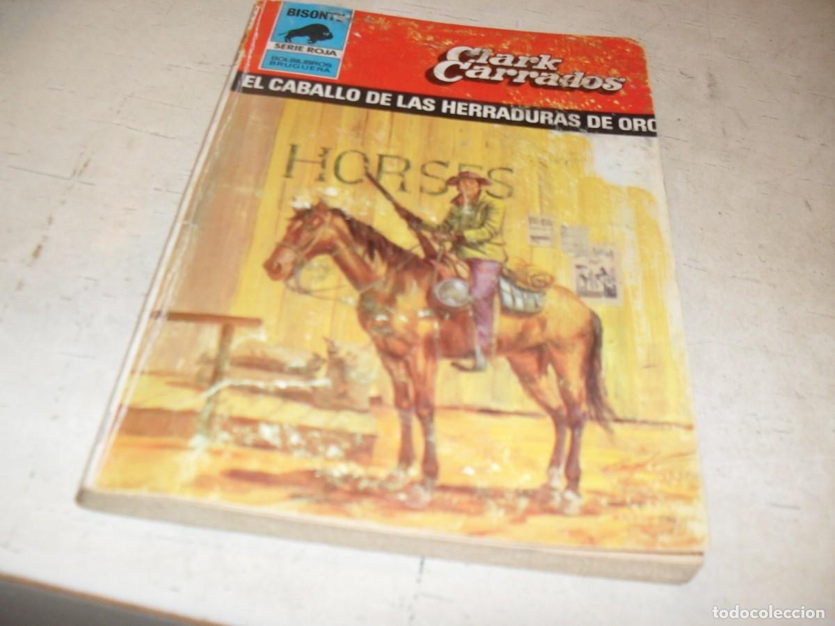 Tebeos: BOLSILIBROS BISONTE,S.ROJA,N&ordm; 1780,EL CABALLO DE LAS HERRADURAS DE ORO,DE C.CARRADO,BRUGUERA,A&Ntilde;OS 80