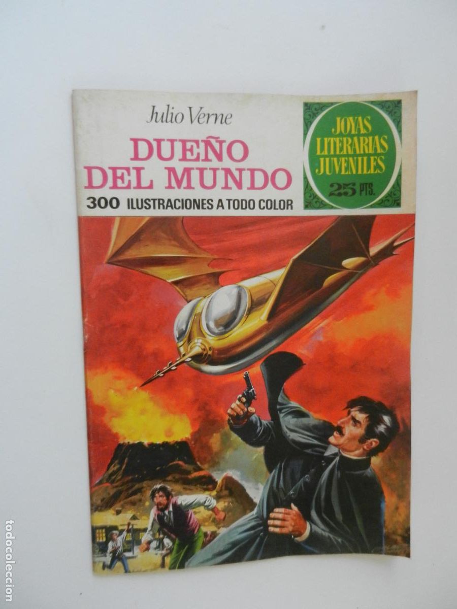 Tebeos: DUE&Ntilde;O DEL MUNDO - JULIO VERNE - N&ordm; 114 - JOYAS LITERARIAS - BRUGUERA 1977