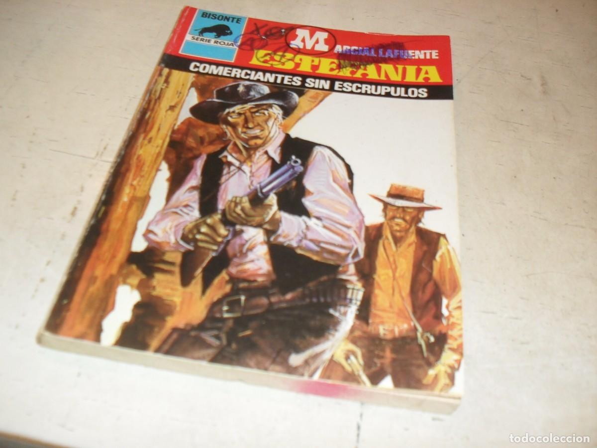 Tebeos: BOLSILIBROS BISONTE,S.ROJA,N&ordm; 1702,COMERCIANTES SIN ESCRUPULOS,DE ESTEFANIA,BRUGUERA,A&Ntilde;OS 80