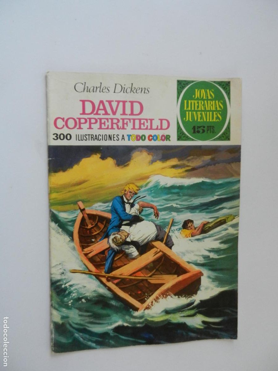 Tebeos: DAVID COPPERFIELD - CHARLES DICKENS - N&ordm; 8- JOYAS LITERARIAS - BRUGUERA 1970